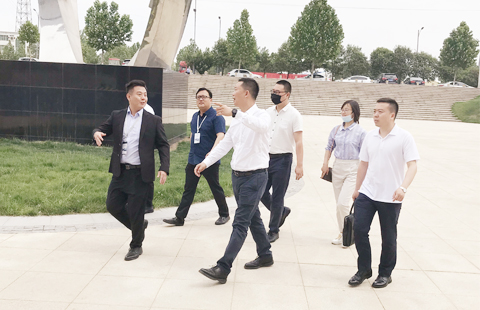 公司董事长戴继涛一行应邀至中科院旗下中科产业考察交流