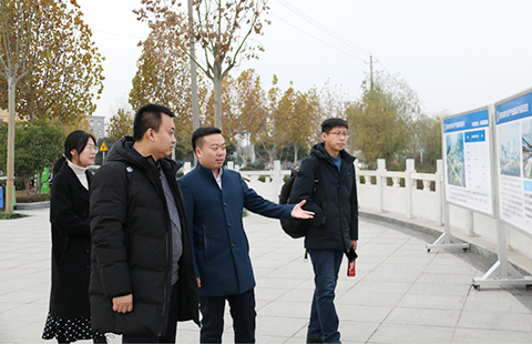 安恒信息科技有限公司到荥阳数字经济产业园参观考察