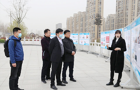 北京数字认证股份有限公司到荥阳市数字经济产业园考察
