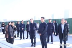 郑州市政协主席杜新军带队到荥阳市数字经济产业园调研督导