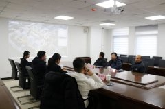 郑州浩鑫新型建材有限公司莅临产业园考察入驻事宜